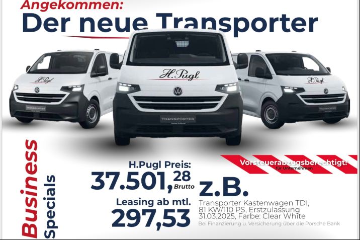 Der neue Transporter